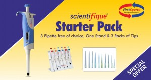 Scientifique Fully Autoclavable Variable Volume Micropipettes Package with Tips